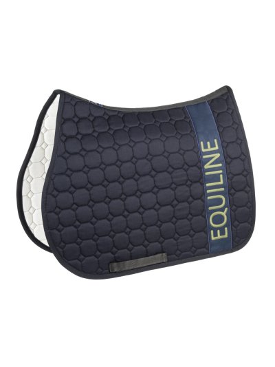 Sudadero de salto azul marino para caballo (full) Octagon Cora - Equiline