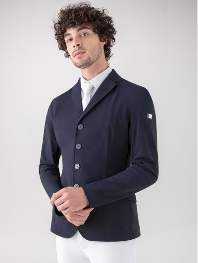 Americana de competición azul marino para hombre Normank - Equiline