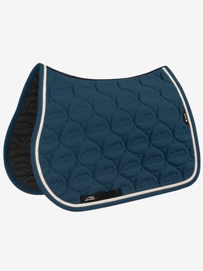 Blue “Legion Blue” jumping saddle pad with Entic logo - Equiline