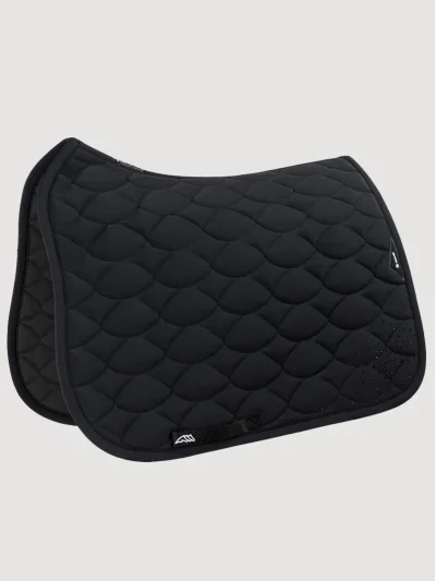 Tapis de selle de saut noir pour cheval - Equiline - imagen 2