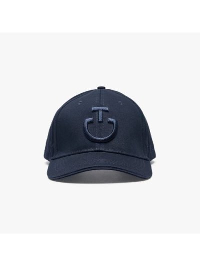 Gorra azul marino con logos bordados azul marino - Cavalleria Toscana
