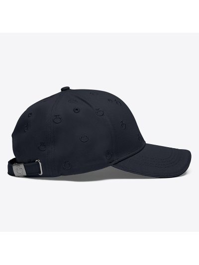 Gorra azul marino con bordado de micrologotipos - Cavalleria Toscana - imagen 4