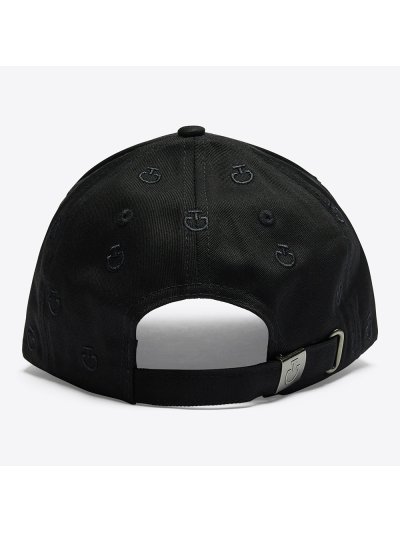 Gorra en color negro con bordado de micrologotipos - Cavalleria Toscana - imagen 3