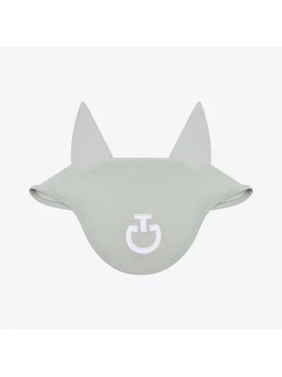 Bonnet en jersey léger vert sauge (Belgian Block) avec logo brodé pour cheval - Cavalleria Toscana