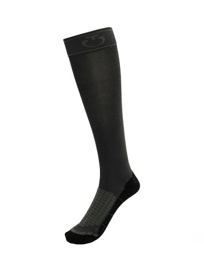 Calcetines altos técnicos gris oscuro - Cavalleria Toscana