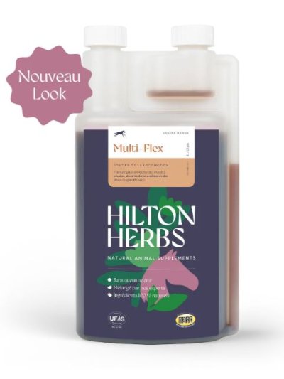 Suplemento alimenticio para la flexibilidad articular y muscular (1L) Multi-Flex Gold - Hilton Herbs