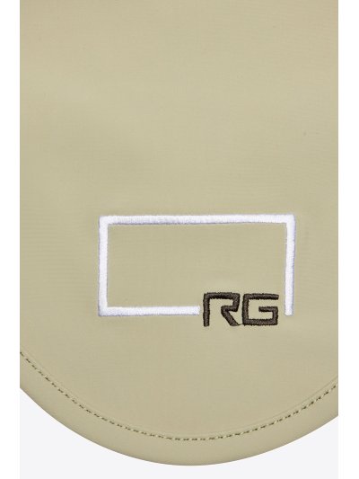 Bonnet en jersey vert sauge avec logo pour cheval - RG - imagen 2