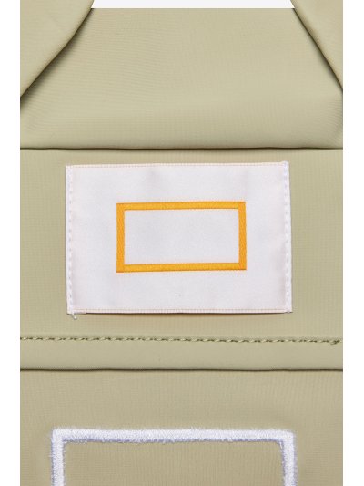 Bonnet en jersey vert sauge avec logo pour cheval - RG - imagen 3