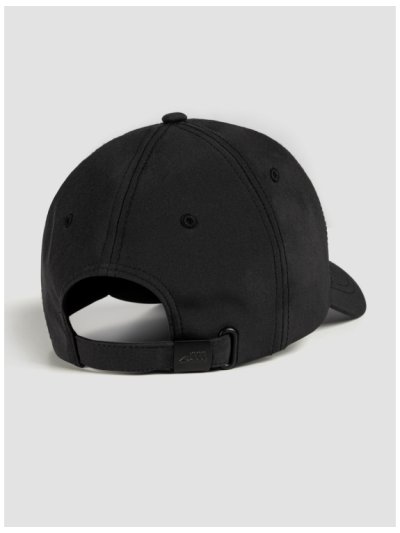 Gorra negra con logo frontal efecto cristal Ginteg - Equiline - imagen 2