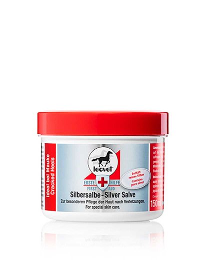 Pomada cicatrizante de plata para caballo (150ml) Silver salve - Leovet
