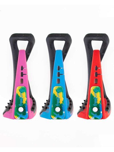 Pin intercambiable con los colores de Brasil para estribos junior Lite - Freejump