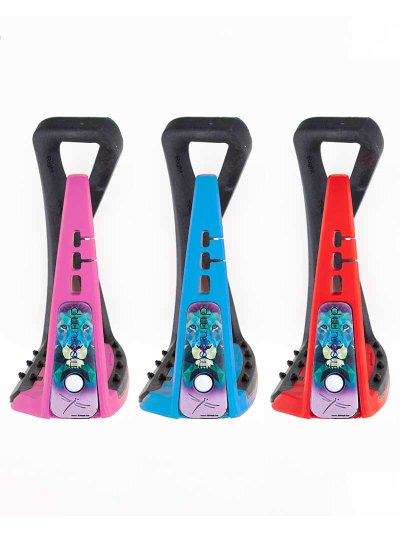 Pin intercambiable con estampado geométrico de un león para estribos junior Lite - Freejump
