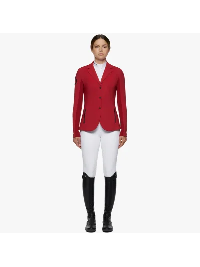 Americana de concurso roja ligera con cremallera para mujer R-EVO - Cavalleria Toscana - imagen 2