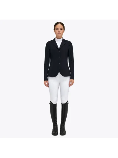 Americana de concurso azul marino ligera con cremallera para mujer R-EVO - Cavalleria Toscana