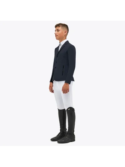 Chaqueta de concurso azul marino para niño - Cavalleria Toscana - imagen 2