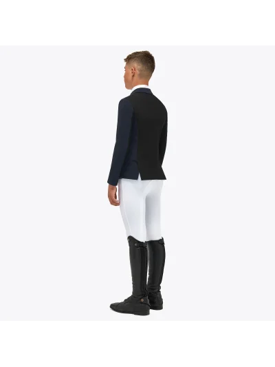 Chaqueta de concurso azul marino para niño - Cavalleria Toscana - imagen 3