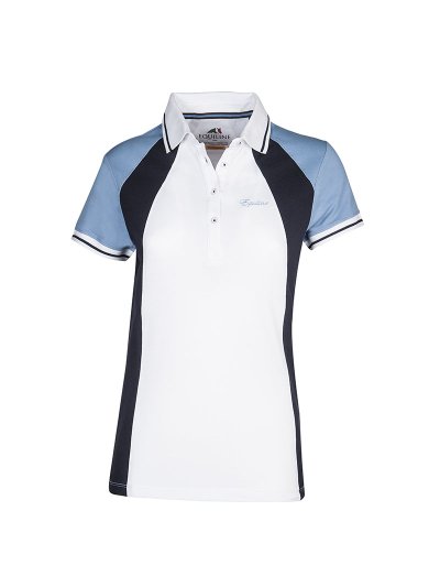 Polo bleu marine pour femme Nancy - Equiline