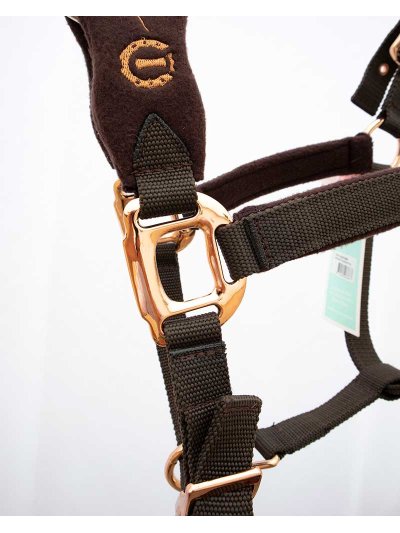 Licol d'écurie marron foncé pour poney (C et D) Labor of love - Imperial Riding - imagen 3