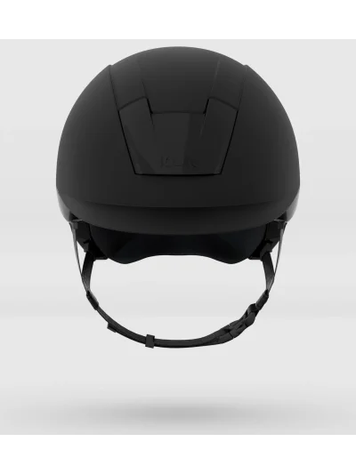 Casque d'équitation noir mat avec détail frontal brillant (Black Matt) Kooki - Kask - imagen 2