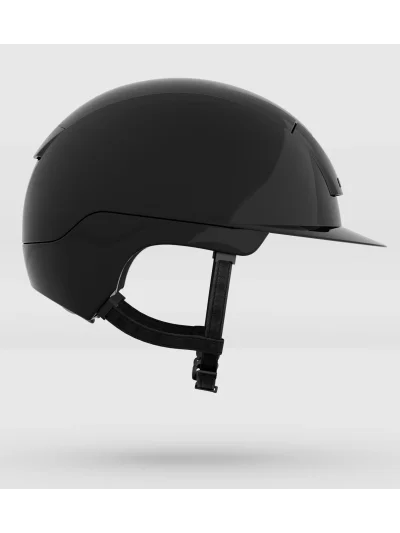 Casco de equitación negro brillante (Black Shine) Kooki - Kask - imagen 3