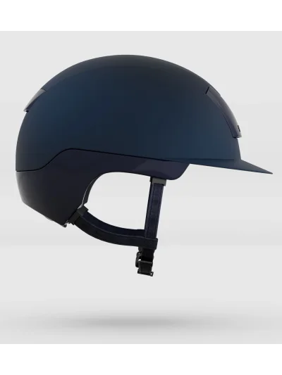 Casque d'équitation bleu marine mat avec détail frontal brillant (Navy Matt) Kooki - Kask - imagen 3