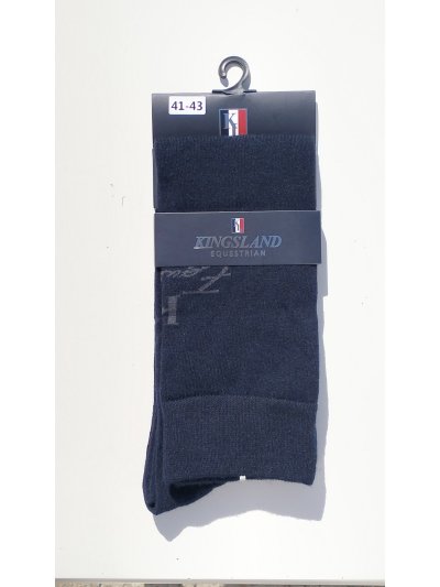 Calcetines altos azul marino con logo KLtinley - Kingsland