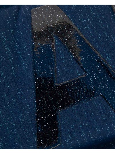 Sudadero de doma azul marino con print brillante (dark navy) - Anky - imagen 3