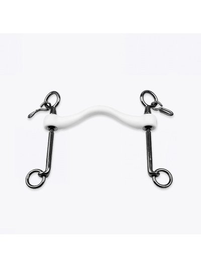 Bocado con cadenilla para caballo (port medium) Inno Sense weymouth fixe - Trust