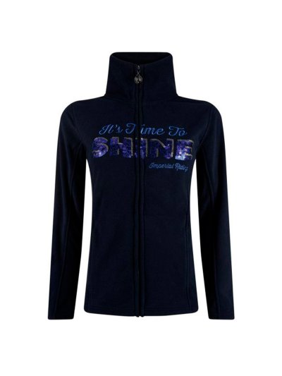 Veste en laine bleu marine à paillettes pour fille Hunter - Imperial Riding