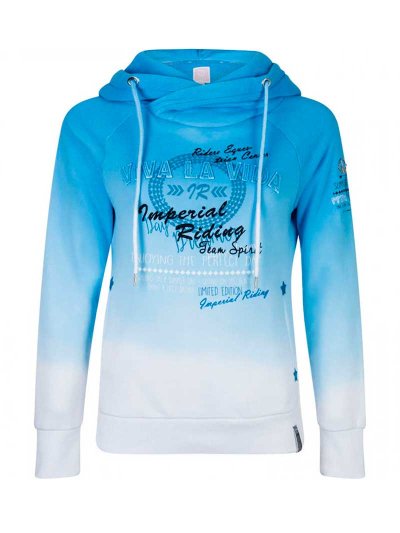 Light blue gradient hoodie for girl – Parcival - Imperial Riding