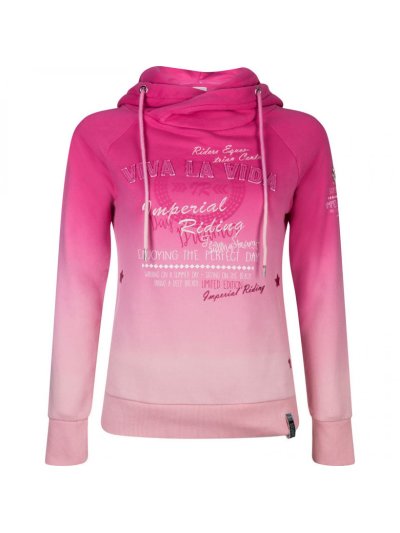 Pink gradient hoodie for girl – Parcival - Imperial Riding