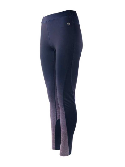 Leggings bleu marine avec dégradé a gris (grip à fond intégral) pour femme Ultra - Imperial Riding