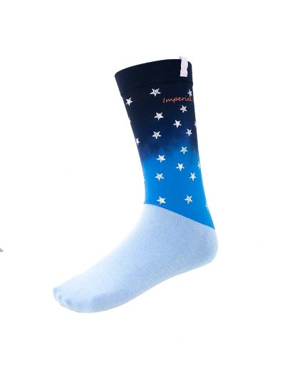 Calcetines técnicos azuls (marino y claro) con estrellas Vanitas - Imperial Riding