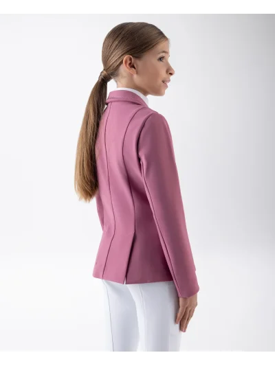Chaqueta de concurso rosa (Daybreak) compatible con airbag para niña EQGALA - Equiline - imagen 4