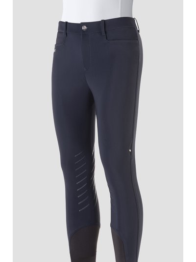 Pantalones azul marino (grip rodilla) para hombre Crispiak - Equiline
