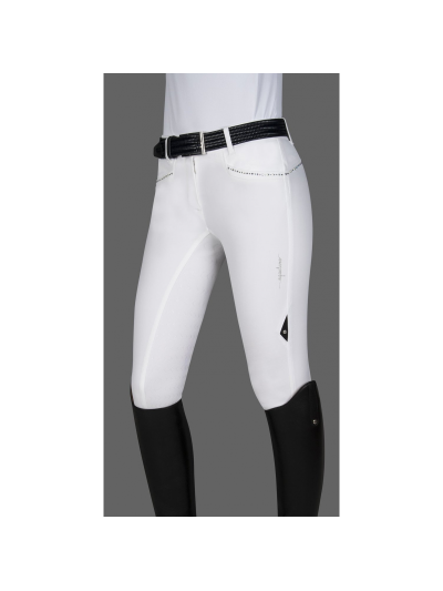 White pants (knee grip) model Summy - Equiline