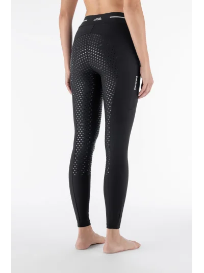 Mallas de montar negras full grip para mujer EQCLIVEF - Equiline - imagen 3