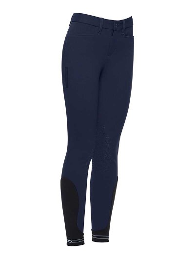 Children navy knee grip breeches - Cavalleria Toscana