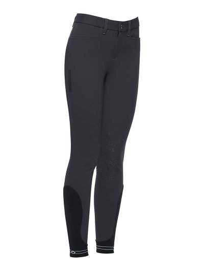 Children blueish grey knee grip breeches - Cavalleria Toscana