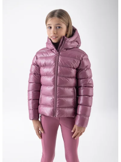 Plumífero acolchado rosa (Daybreak) para niña EQGER - Equiline