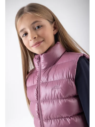 Chaleco acolchado rosa (Daybreak) para niña EQGRITA - Equiline - imagen 2