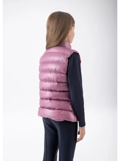 Chaleco acolchado rosa (Daybreak) para niña EQGRITA - Equiline - imagen 3