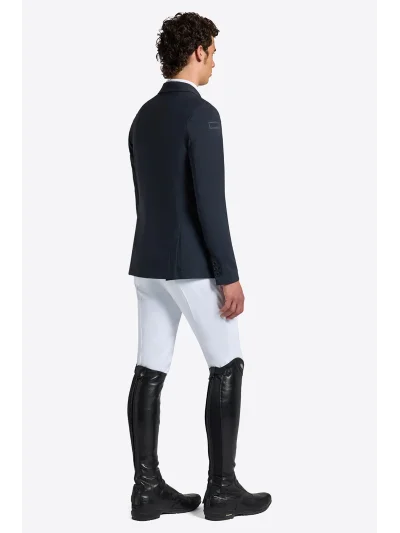 Americana de competición azul marino de jersey técnico para hombre - RG - imagen 3