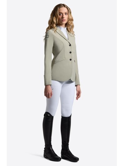 Americana de competición verde salvia de jersey técnico para mujer - RG - imagen 2