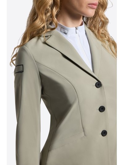 Americana de competición verde salvia de jersey técnico para mujer - RG