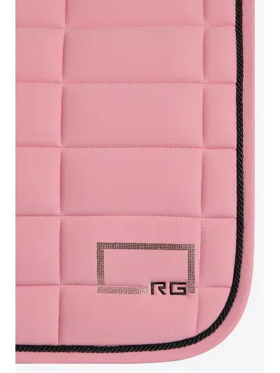 Sudadero de salto rosa (Peony) con brillantes para caballo y pony - RG - imagen 3