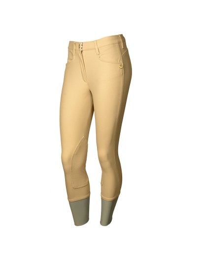 Pantalons d'équitation beige pour femme modèle Santa Claire - Manfredi