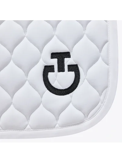 Tapis de dressage blanc avec matelassage circulaire - Cavalleria Toscana - imagen 2