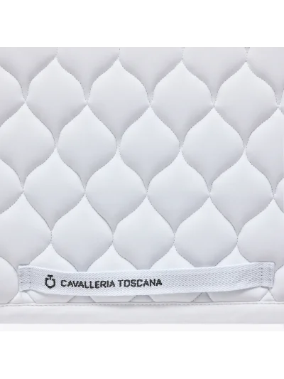 Tapis de dressage blanc avec matelassage circulaire - Cavalleria Toscana - imagen 3