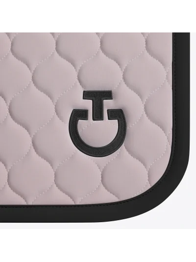 Tapis de saut rose et noir avec matelassage circulaire - Cavalleria Toscana - imagen 3